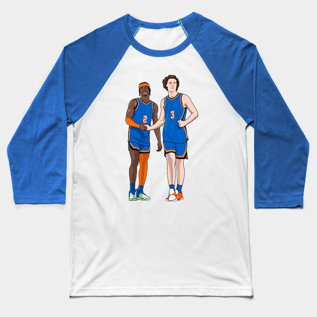 giddey and shai Baseball T-Shirt by rsclvisual